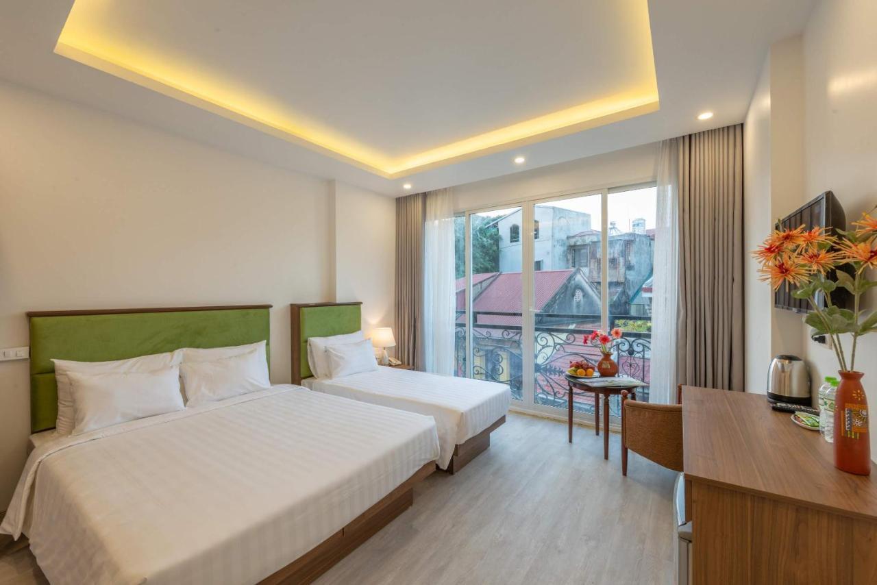 Ami Old Quarter Hotel Hanoi Bagian luar foto