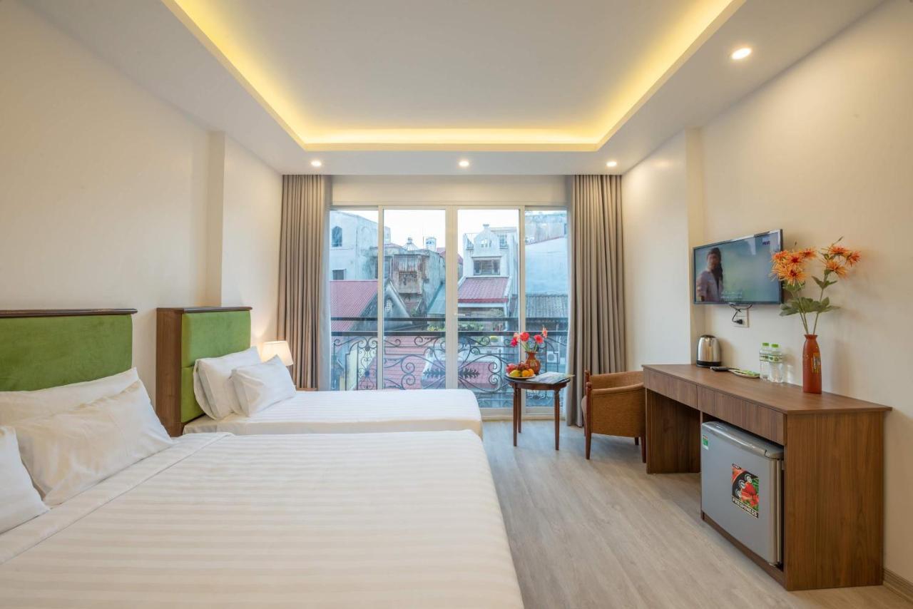 Ami Old Quarter Hotel Hanoi Bagian luar foto