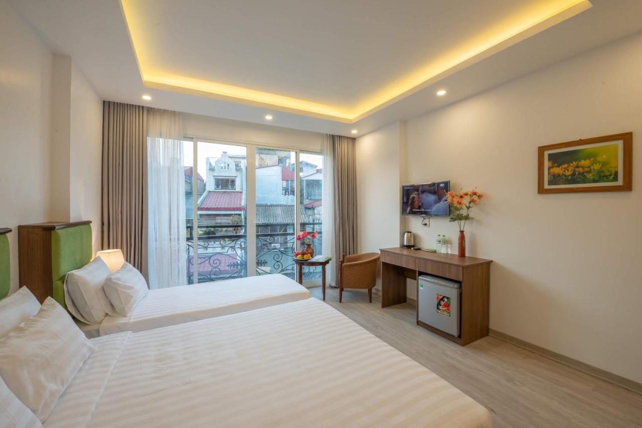 Ami Old Quarter Hotel Hanoi Bagian luar foto