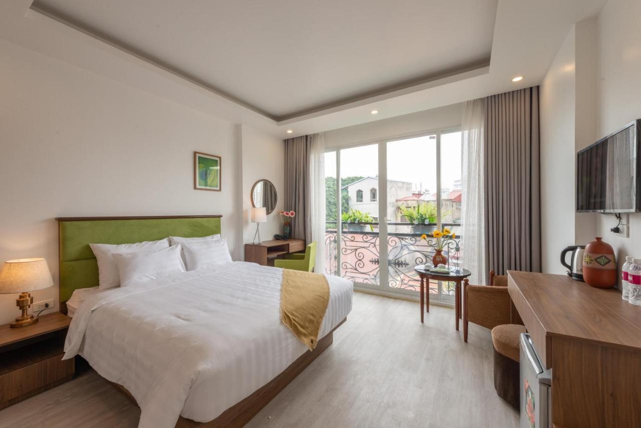 Ami Old Quarter Hotel Hanoi Bagian luar foto