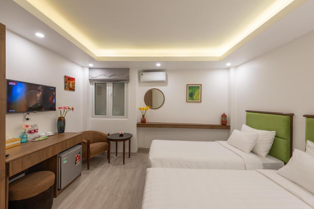 Ami Old Quarter Hotel Hanoi Bagian luar foto